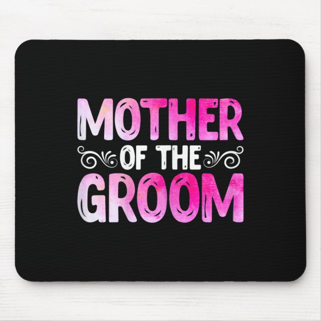 Brautparty der Mutter zum Muttertag, Hochzeit Mot Mousepad (Vorne)