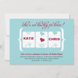 Brautparty der Schlitzmaschine Einladung