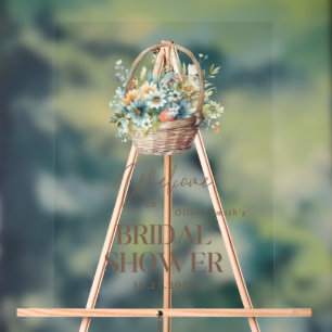 Brautparty des Marktes, Blumenkohl-Brautparty Acrylschild