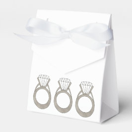 Brautparty Diamond für die Hochzeitspartnerschaft Geschenkschachtel