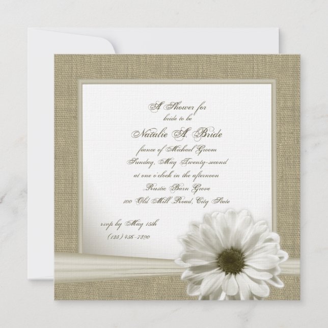 Brautparty Einladung (Vorderseite)