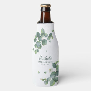Brautparty Eukalyptus Grünpflanzen Blumen Custom Flaschenkühler