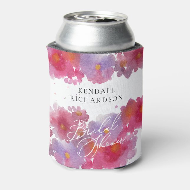 Brautparty Floral Dosenkühler (Kanne Rückseite)