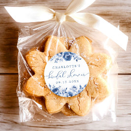 Brautparty Floral Runder Aufkleber