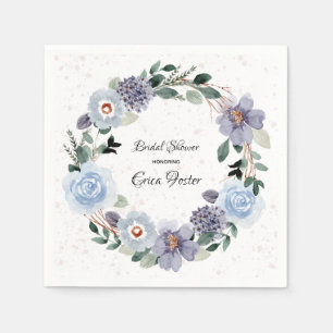 Brautparty Floral Wreath Serviette