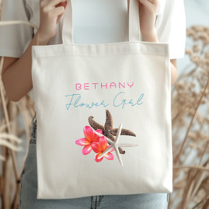 Brautparty Flower Girl Starfish Personalisiert Tragetasche