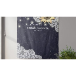 Brautparty Foto Hintergrund Spitze Sonnenblumenleu Wandteppich