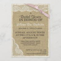 Brautparty für antike Spitzen und rosa Bögen