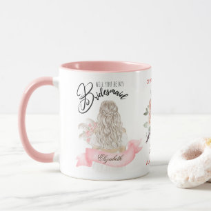 Brautparty für Bridesmaid mit eigener Marke Tasse