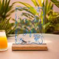 Brautparty für das illustrierte Retro-Zeichen