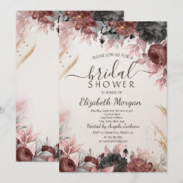 Brautparty für die Blume im Herbst Einladung