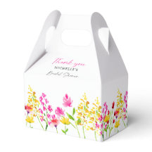Brautparty für die florale benutzerdefinierte Wild