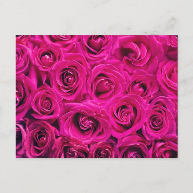 Brautparty für die Rose am Strand Einladungspostkarte (Vorderseite)