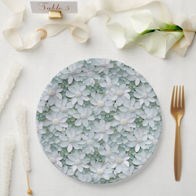 Brautparty für Lotus-Blume Pappteller (Hochzeit)