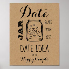 Brautparty Game Date Idee Anmeldung Poster