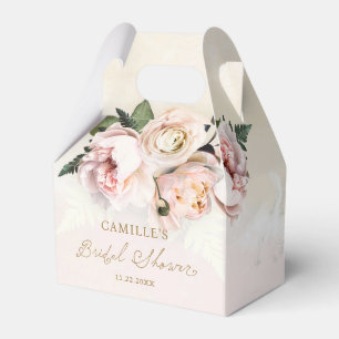 Brautparty-Geschenkboxen mit rosa Blumengarten Geschenkschachtel