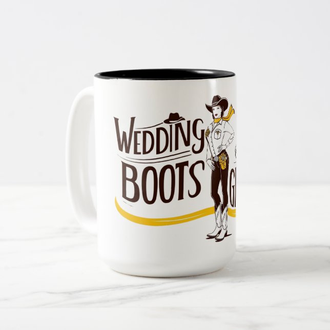 Brautparty Geschenke Tasse (Vorderseite Links)