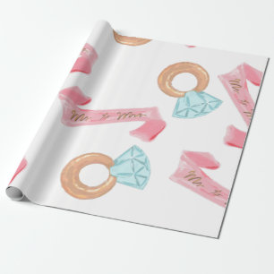 Brautparty Geschenkpapier