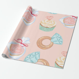 Brautparty Geschenkpapier