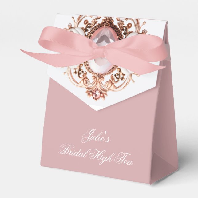 Brautparty Gift Bag Bridal Party Geschenkschachtel (Vorderseite)