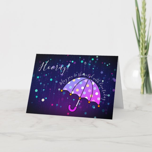 Brautparty Grußkarte Dankeskarte (Vorderseite)