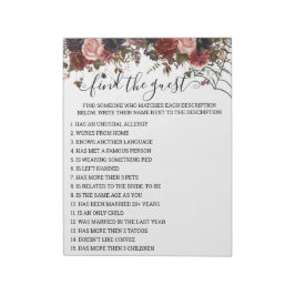 Brautparty Halloween Notizblock