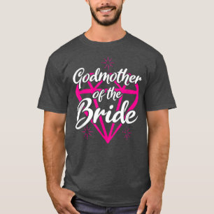 Brautparty Hochzeit Braut Taufpatin 125 T-Shirt