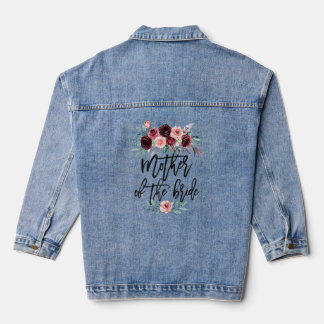 Brautparty Hochzeit für die Mama der Braut Mutter  Jeansjacke