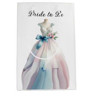 Brautparty Hochzeitskleid Braut zu sein Mittlere Geschenktüte