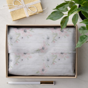Brautparty hübsch rosa Weiße Blume Seidenpapier