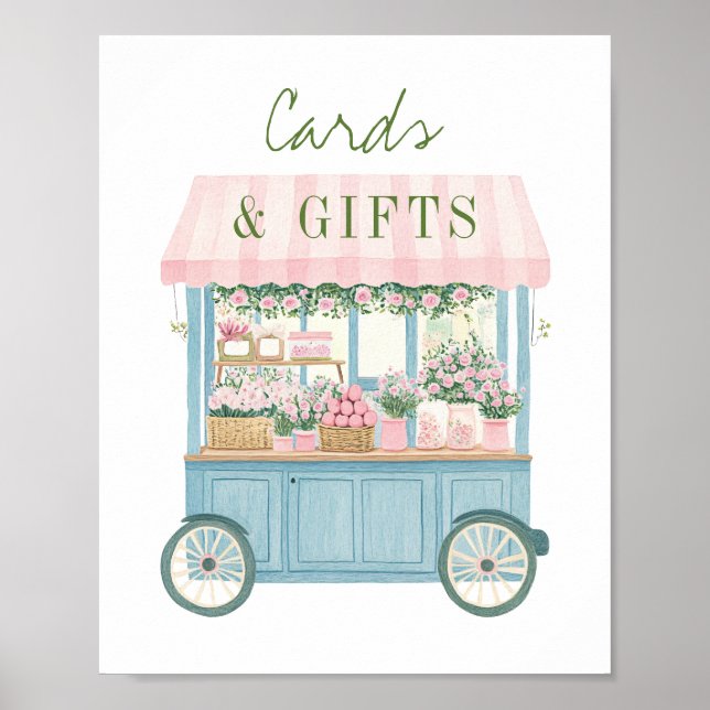 Brautparty-Karten-Geschenkzeichen für Fresh off Ma Poster (Vorne)