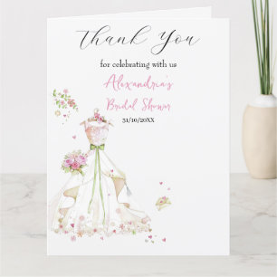 Brautparty-Kleid Danke