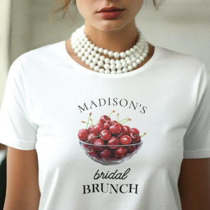 Brautparty Kleidung für Hochzeitsfeiern nach Maß T-Shirt