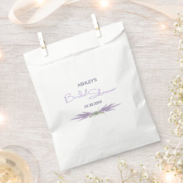 Brautparty Lavender Blume Bündel von benutzerdefin Geschenktütchen