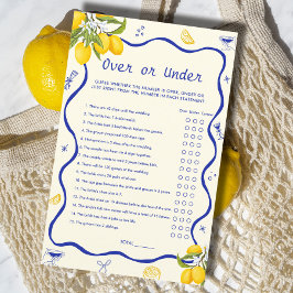 Brautparty-Lemon unter dem Spiel