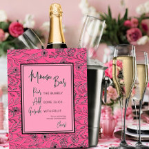 Brautparty Mimosa Bar