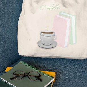 Brautparty mit Tee & Büchern Tragetasche