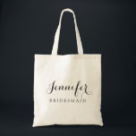 Brautparty-Mitgliedstaschen Tragetasche<br><div class="desc">Brautpartymitgliedsname und -titel. Kann mit oder ohne Titel verwendet werden. Groß für Brautparty-Geschenk oder laden Sie ein, um in der Hochzeit zu sein.</div>