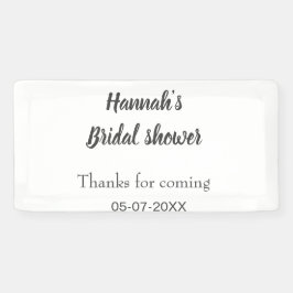 Brautparty Name Datum Jahr hinzufügen Dank für das Banner