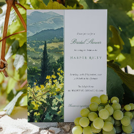 Brautparty Napa Valley Einladung