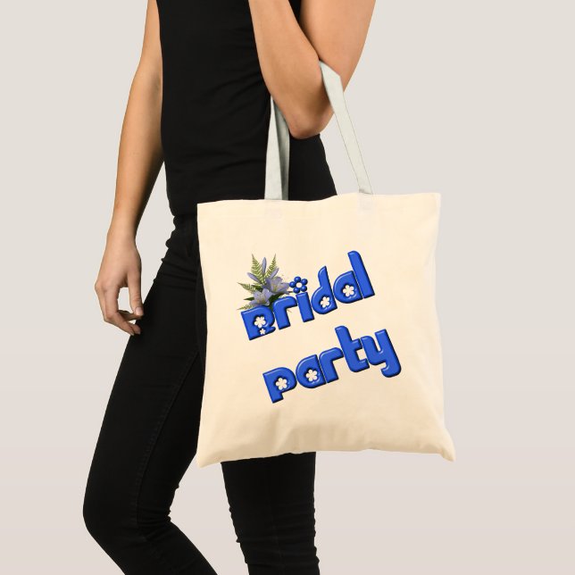 Brautparty Niedlich Wedding Bridal Tragetasche (Vorderseite (Produkt))