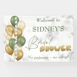 Brautparty. Pajama Party Banner