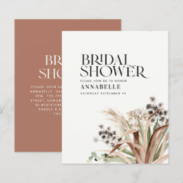 Brautparty Pampa eucalyptus terracotta Modernste