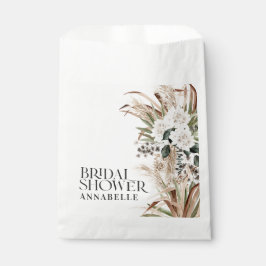 Brautparty Pampas Gras Modernes boho Gastgeschenk Geschenktütchen