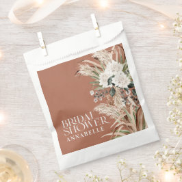 Brautparty Pampas Gras Modernes boho Gastgeschenk Geschenktütchen