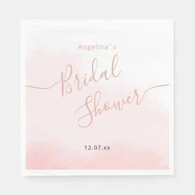Brautparty Paper Napkin. Serviette (Vorderseite)