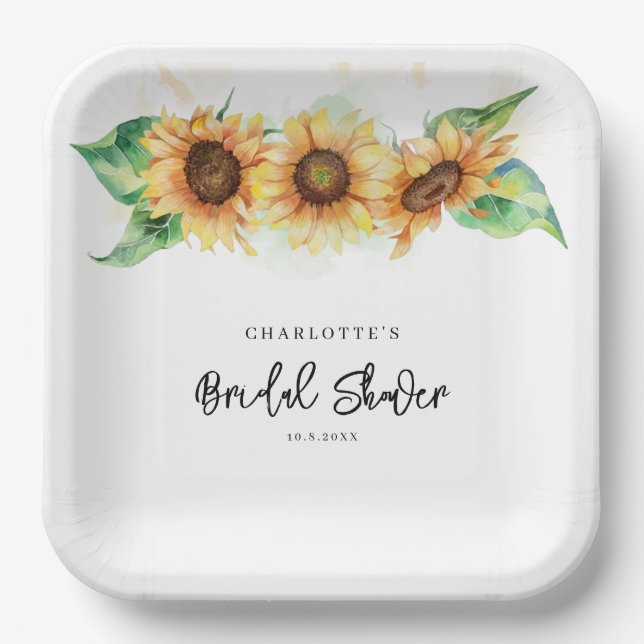 Brautparty Pappteller (Vorderseite)