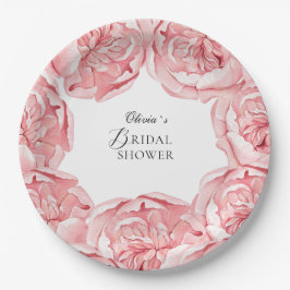 Brautparty Party Teller Blume