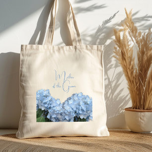 Brautparty Personalisiert Blue Floral Totbeutel Tragetasche