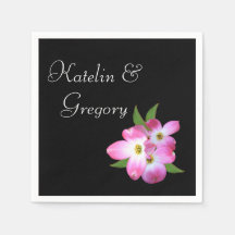 Brautparty Pink Dogwood Napkins